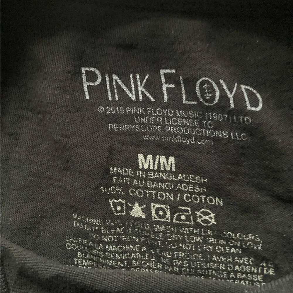 Pink Floyd Cotton Tee with Logo - Picture 3 of 4
